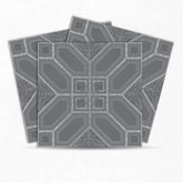 Mosaicowall Floor tile sticker decals Waterproof PVC Removable for Kitchen, Living Room | Decorative tiles